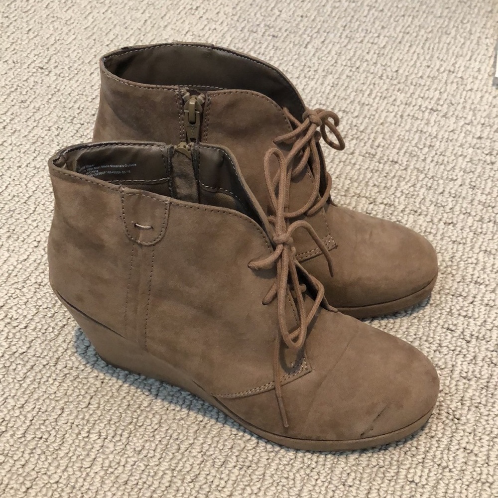 Merona Wedge Ankle Boots